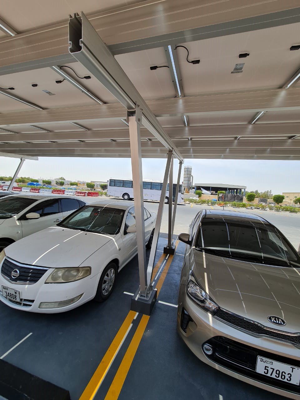 Solar Aluminum Carport project