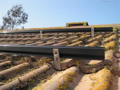 tile roof solar mounting system