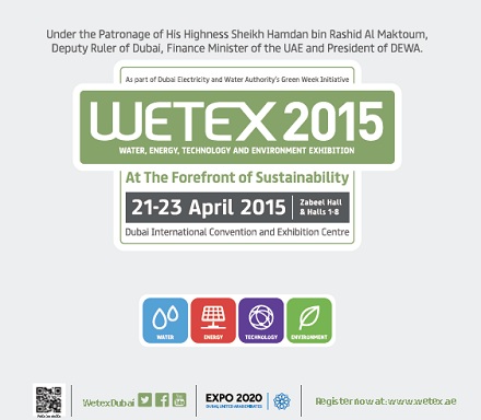 kingfeels visitará a exposição wetex 2015 em dubai, Emirados Árabes Unidos (21 de abril a 23 de abril)

