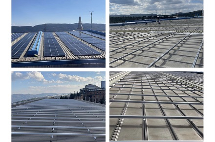 Assinado novo projeto de sistema de telhado de costura permanente de 13,5 MW
